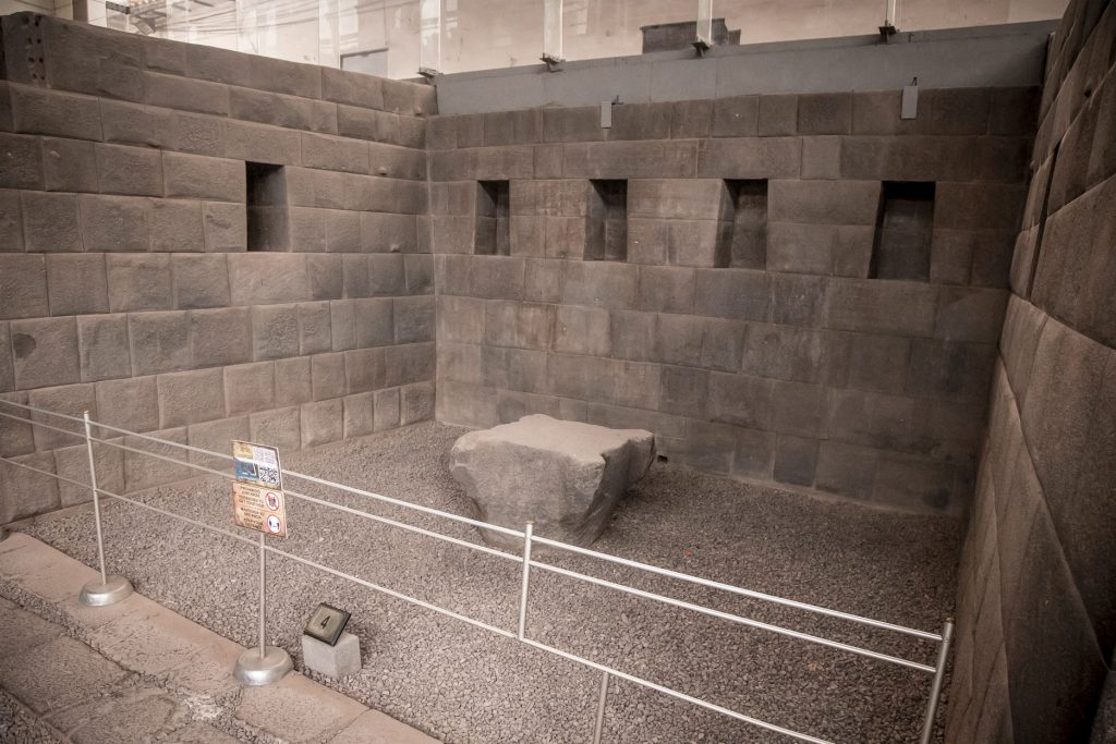 Sacrificial Temple in the Temple of the Sun at Qoricancha
