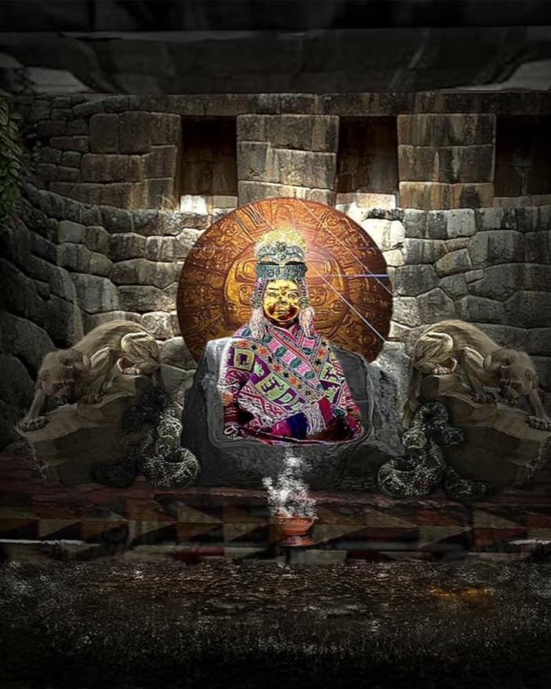 The sacred Punchao | Centro Espiritual Inti Ayllu