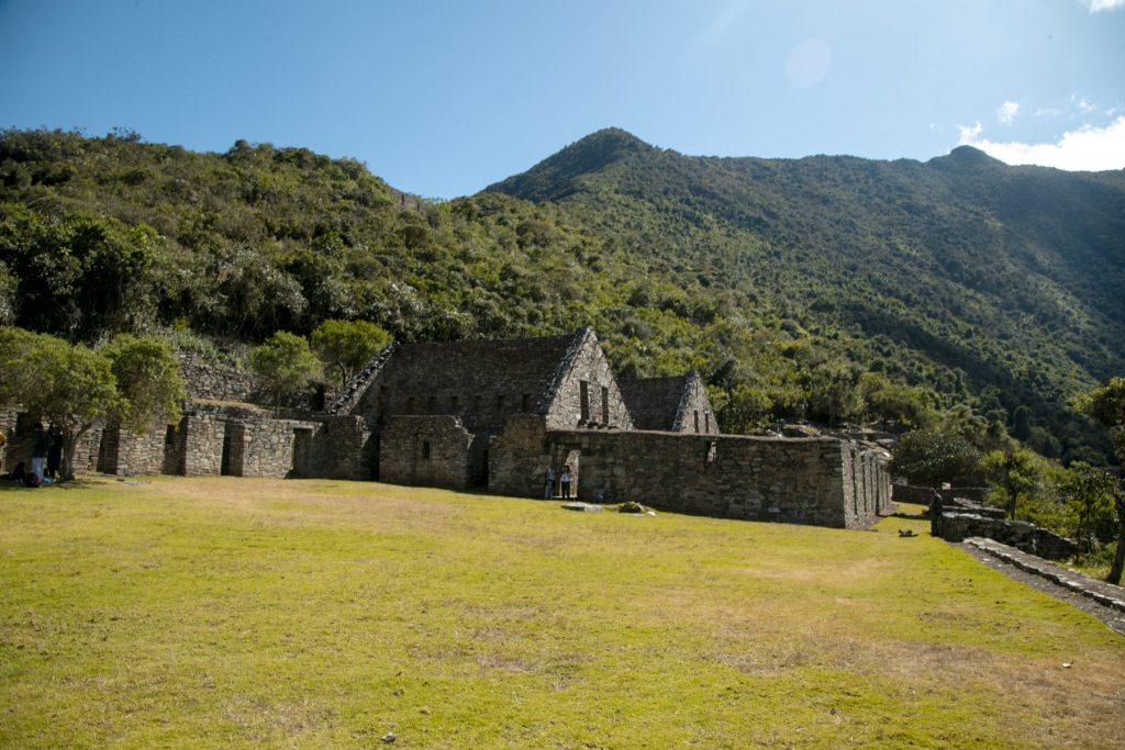 The main square of Choquequirao