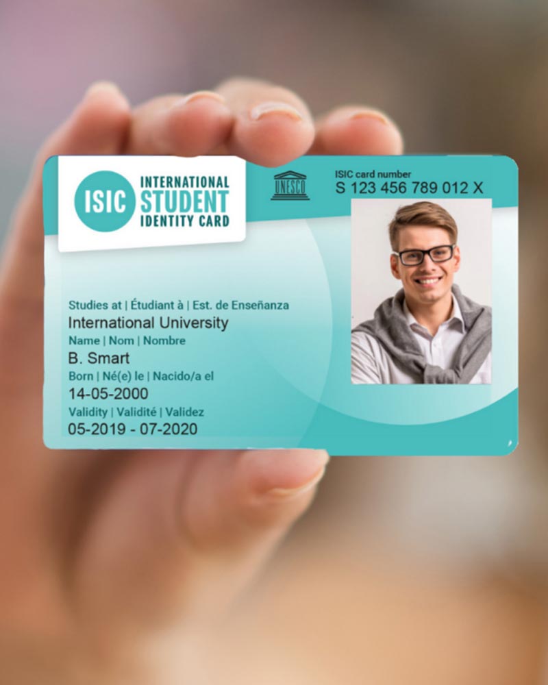 ISIC, university card