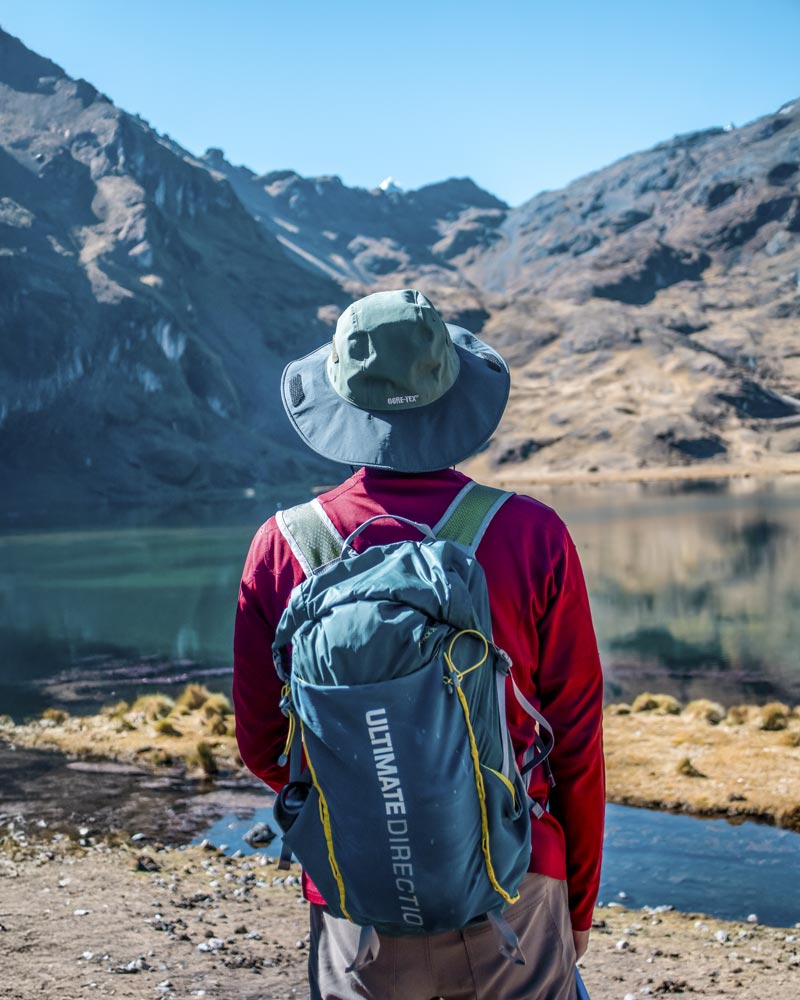 Hiking on the Lares route