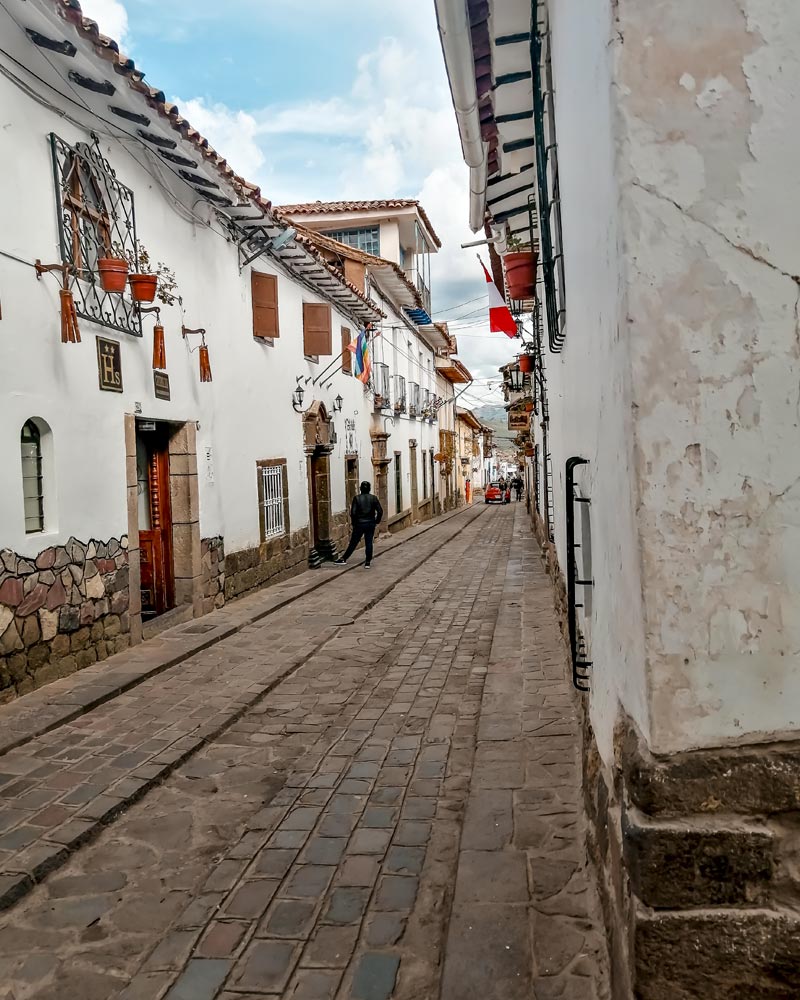 Carmen Alto Street in San Blas