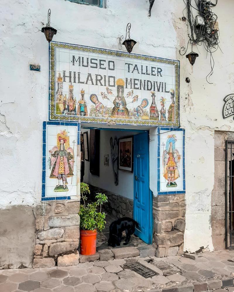 Hilario Mendivil Workshop Museum in the neighborhood of San Blas