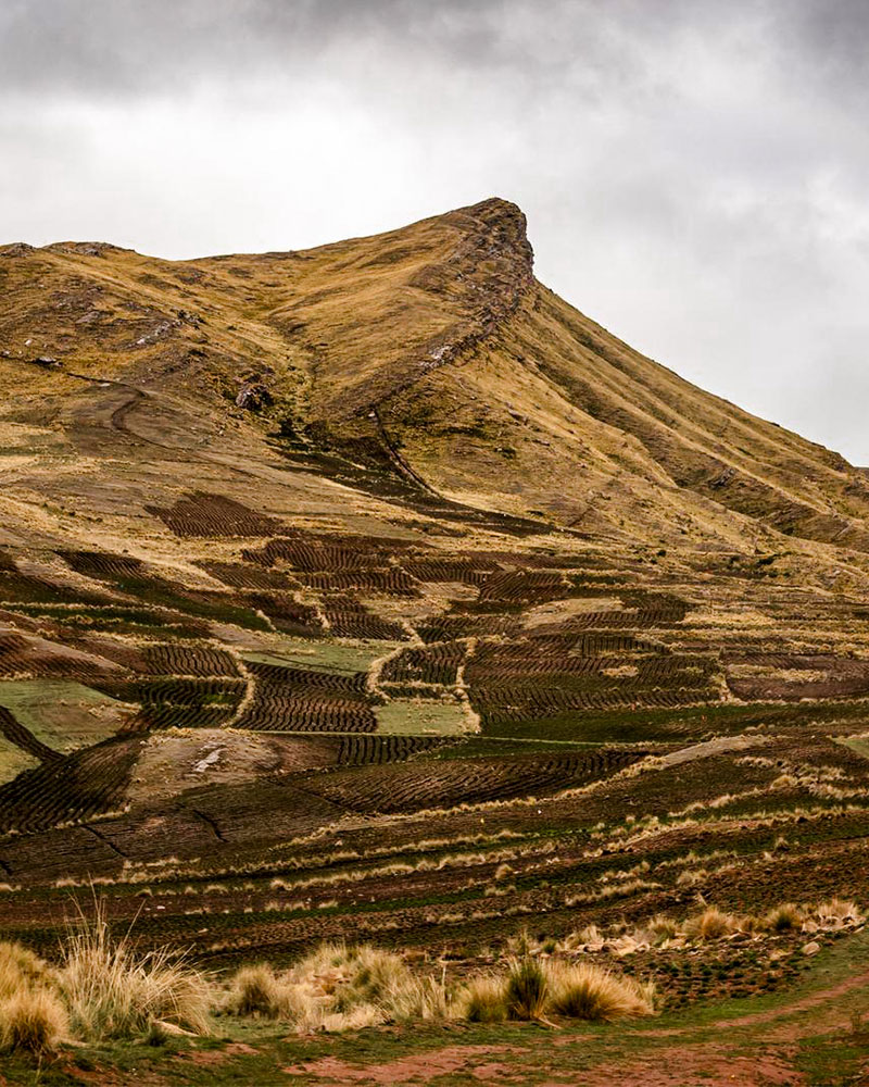 Photo of the female apu Mama Simona in Cusco, Peru
