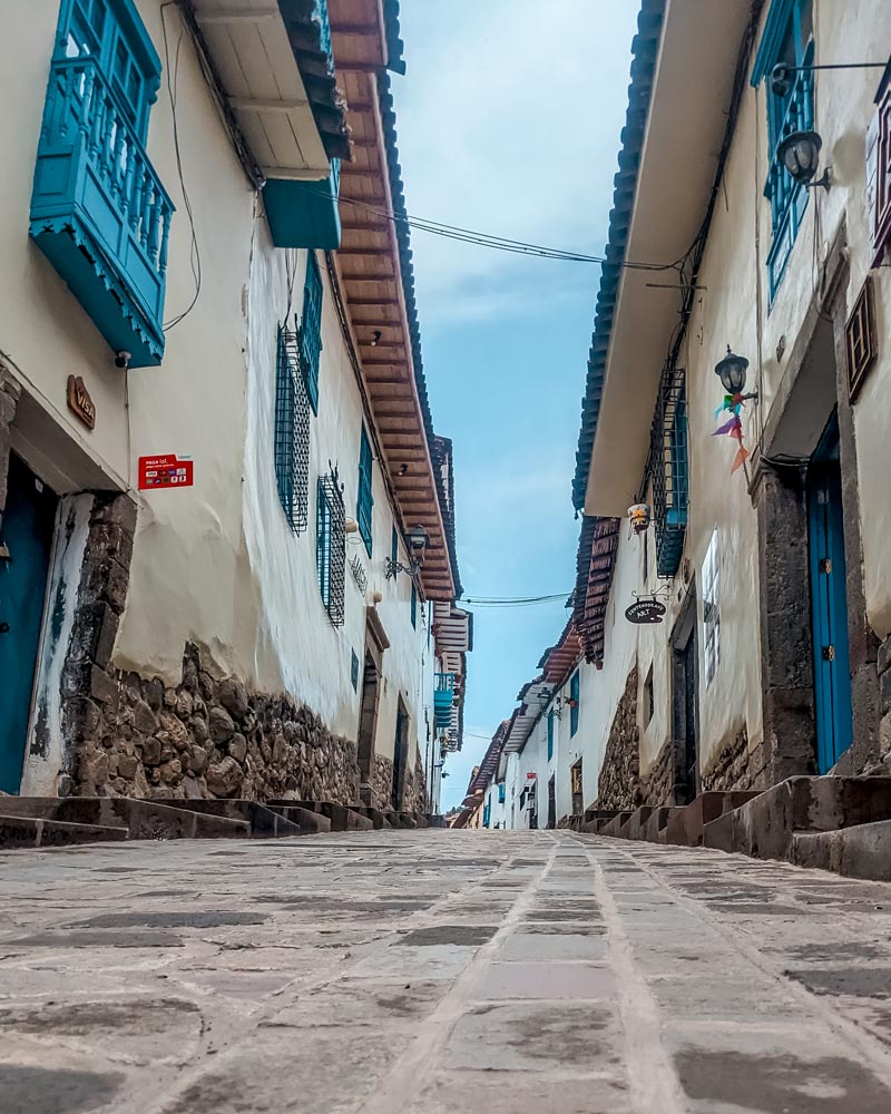 San Blas is known as the neighborhood of the bohemians.