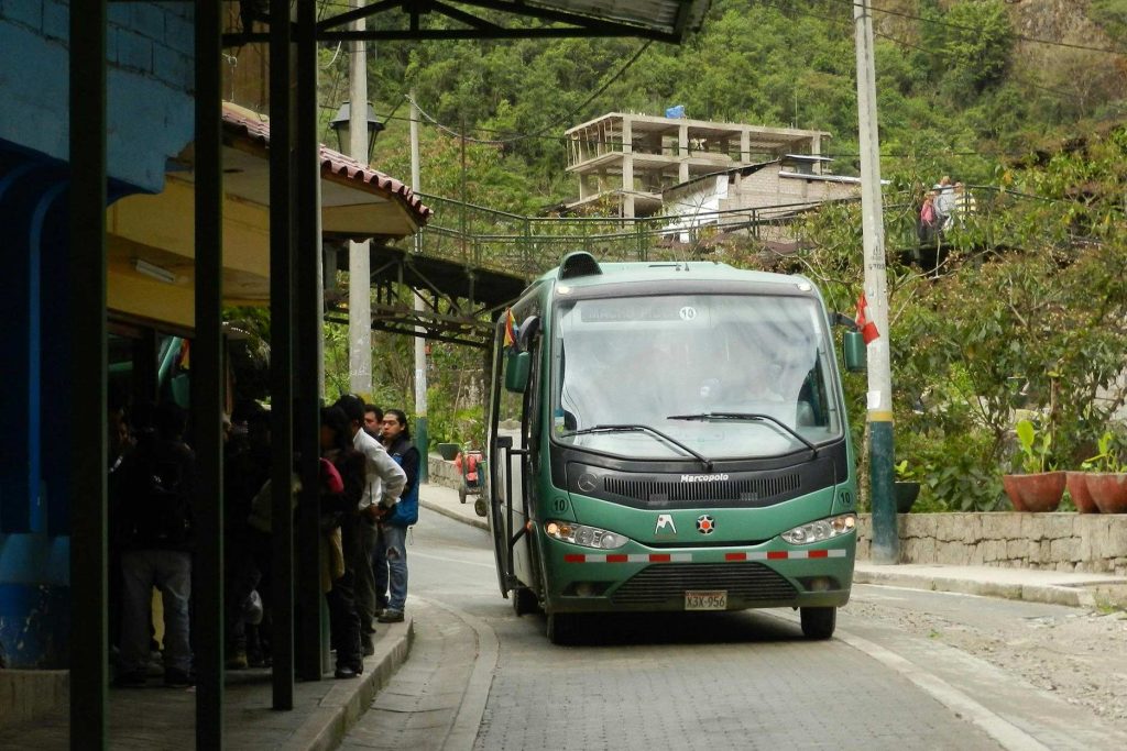 Consettur bus bound for Machu Picchu