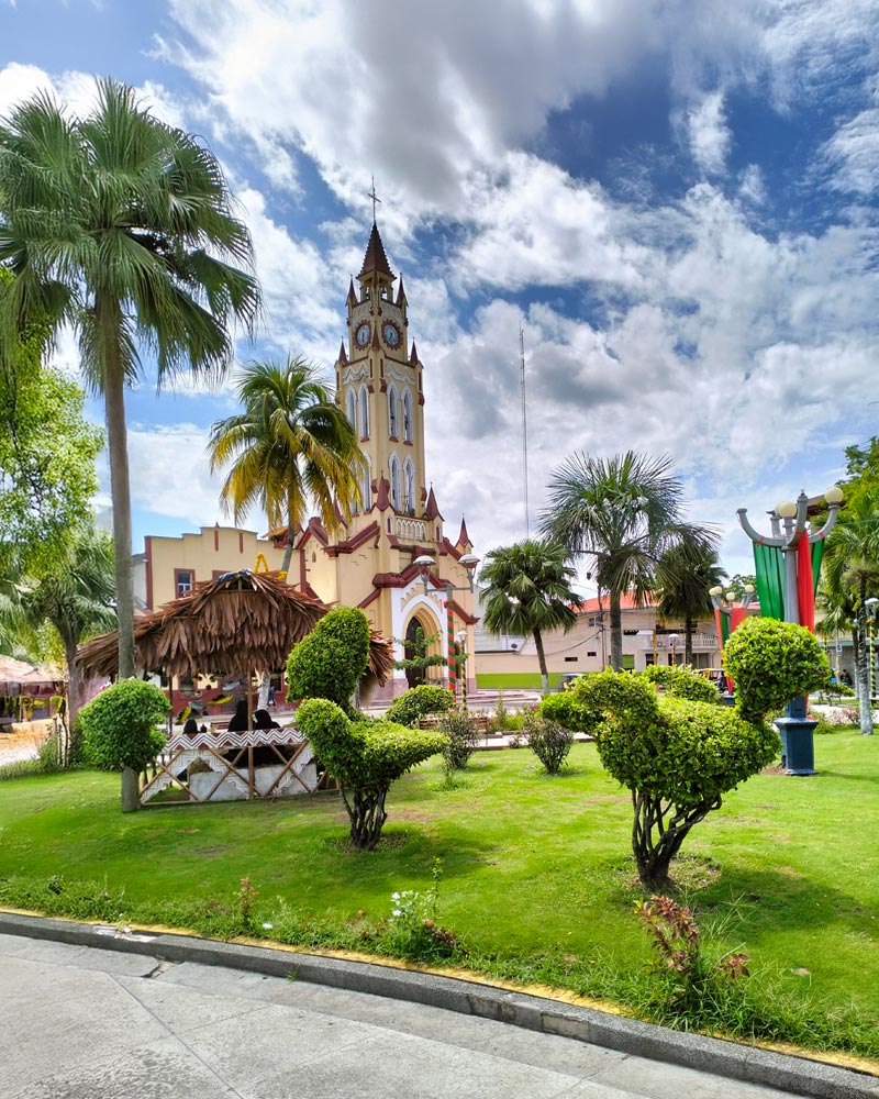 Main square in Iquitos