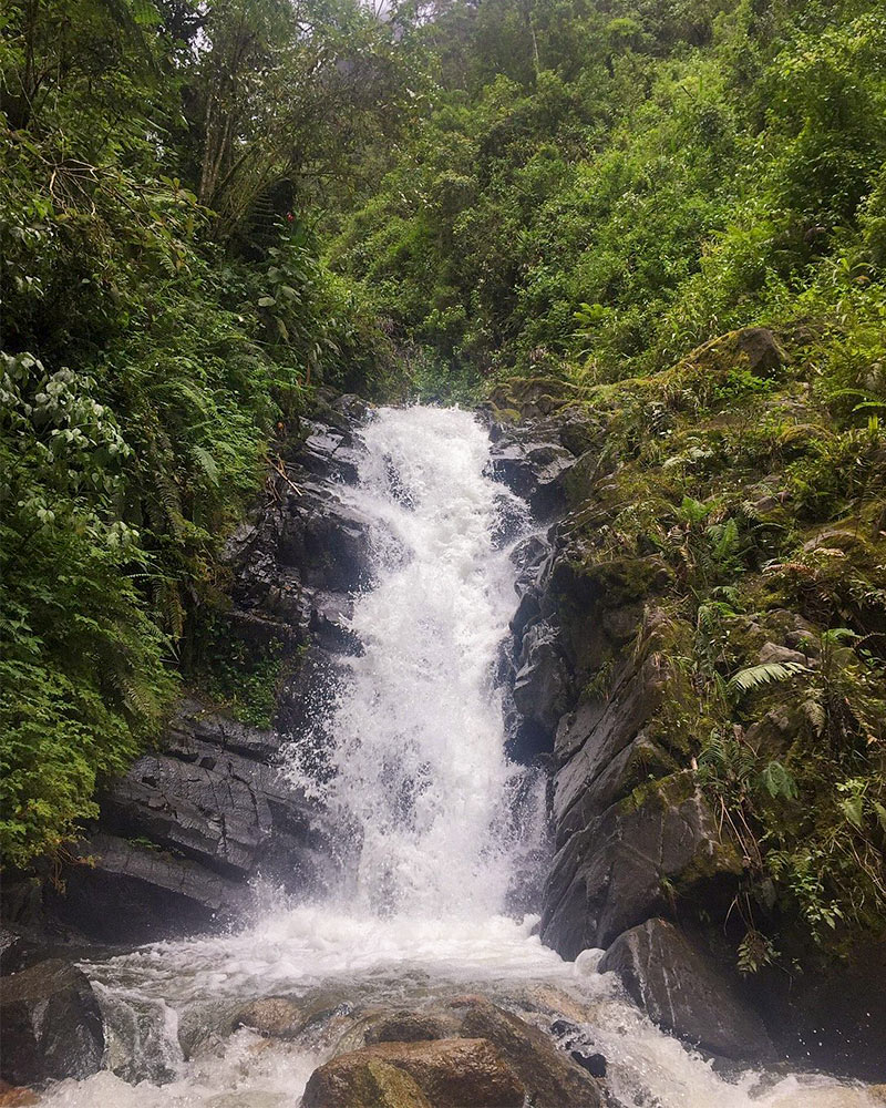 The Allcamayo Waterfalls
