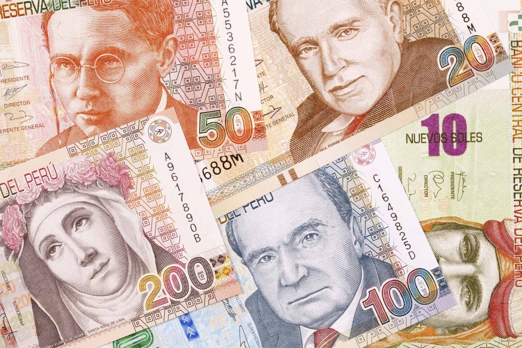 Peruvian banknotes