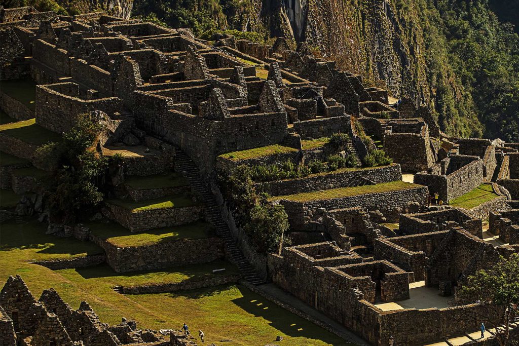 The Three Doorways Sector in Machu Picchu