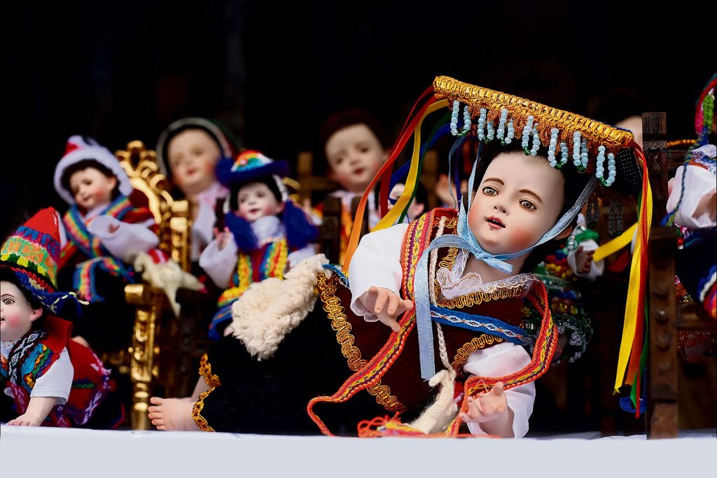 Christ child Manuelito in Cusco