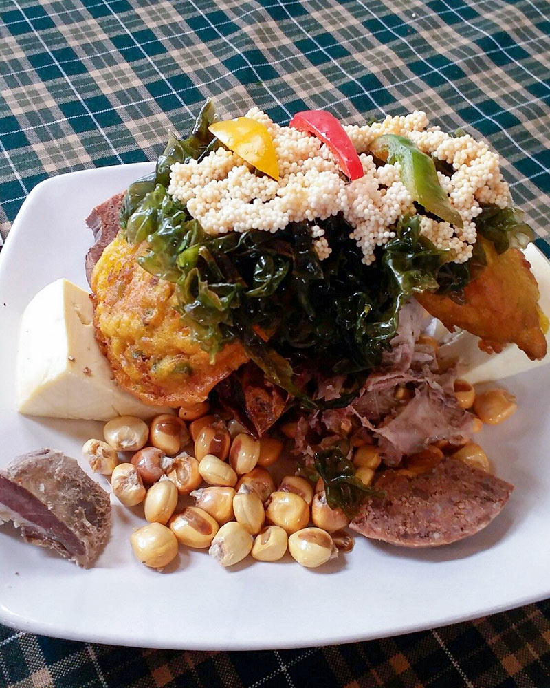Chiriuchu, traditional Cusco food.