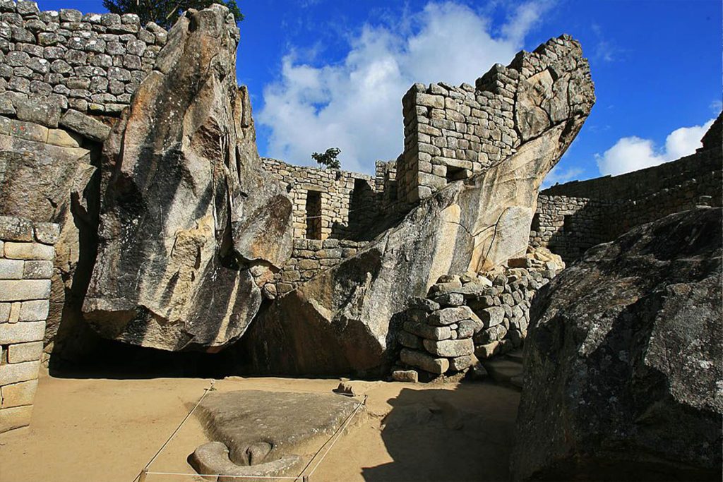 Temple of the Condor Machu Picchu