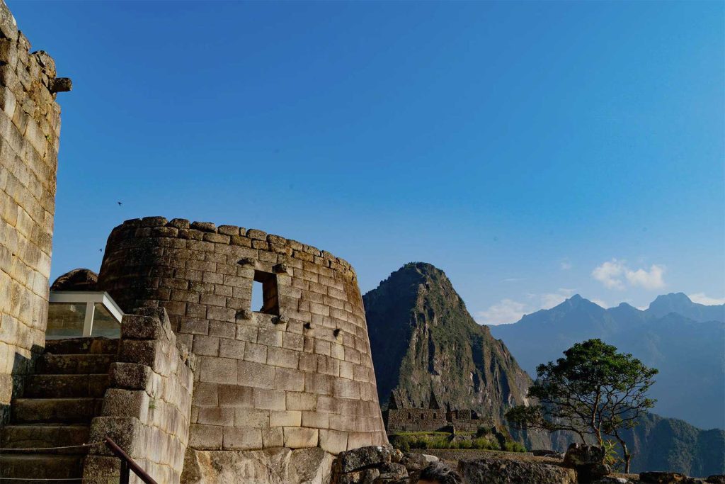 Temple of the Sun in Machu Picchu