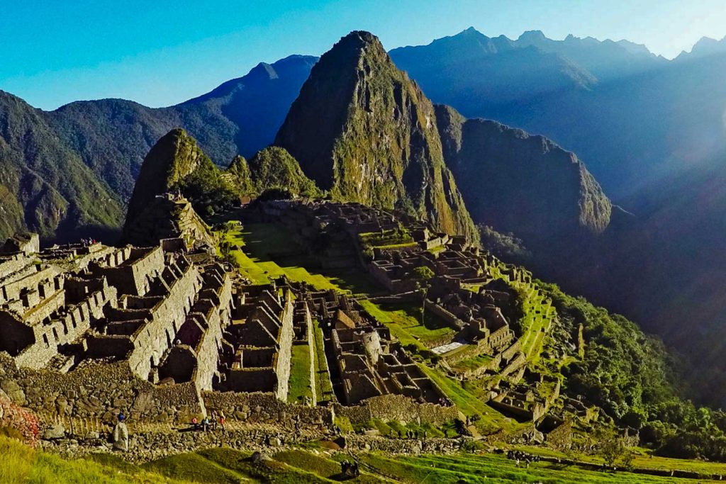 Machu Picchu at dawn
