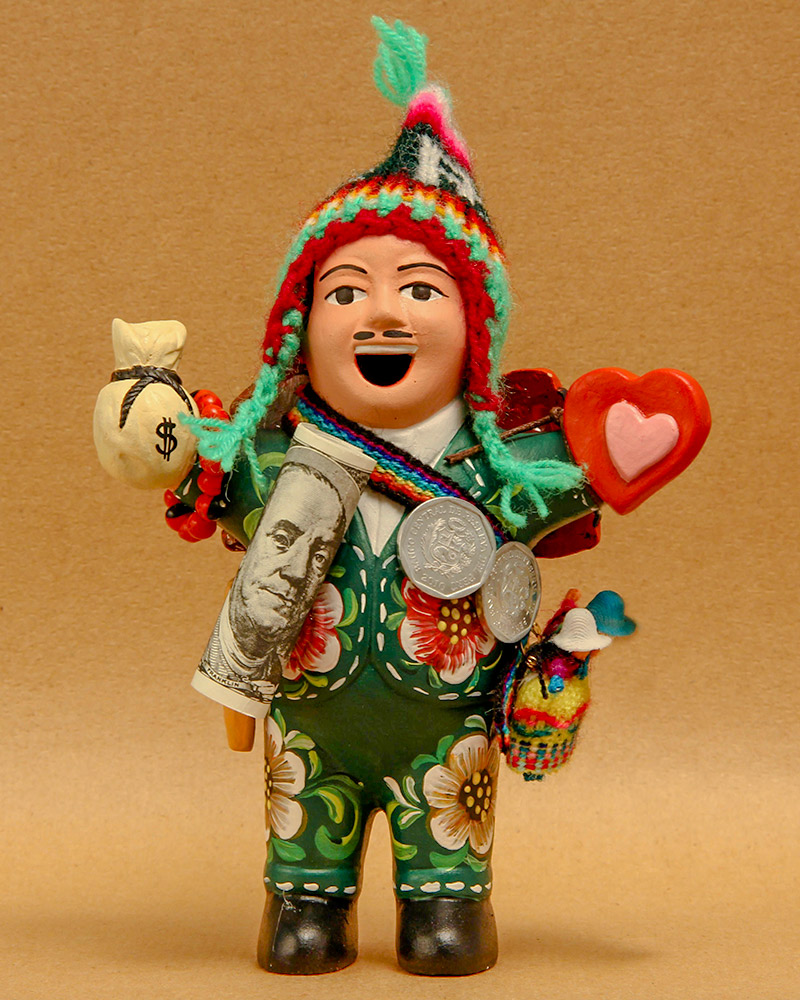 Ekeko, New Year's amulet in Cusco