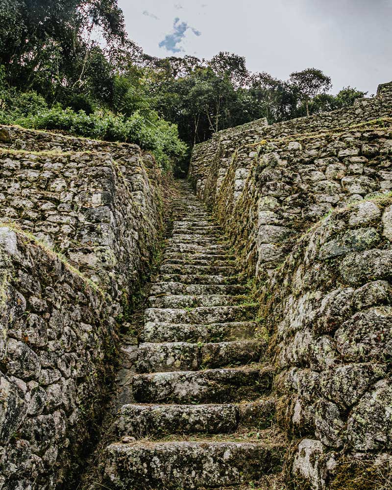 Buildings on the Inca Trail