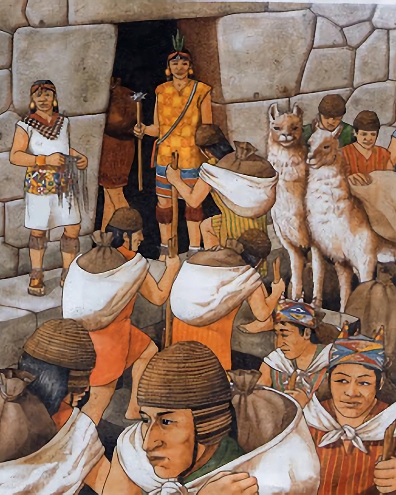Mitimaes, the working class of Inca culture, made the Inca Trail to Machu Picchu possible
