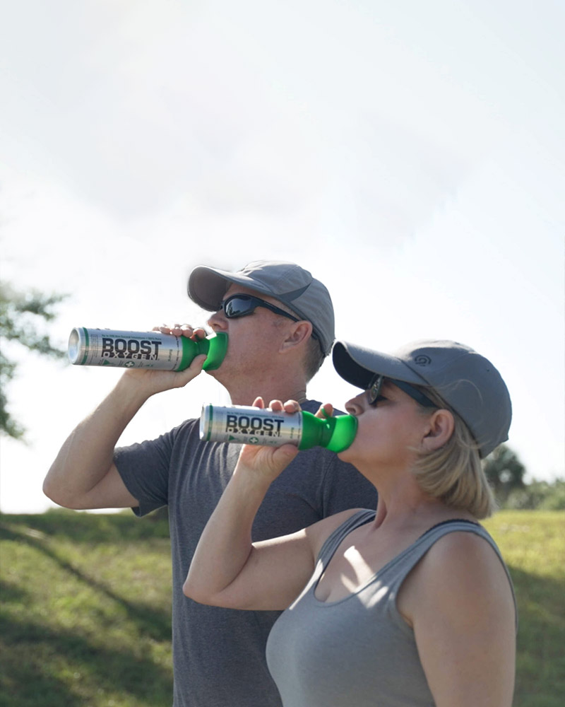 People receiving oxygen due to the altitude in Cusco
