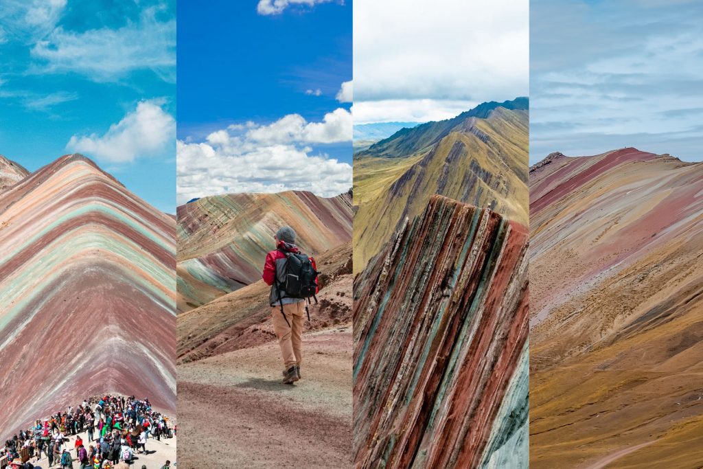 Rainbow Mountains in Peru