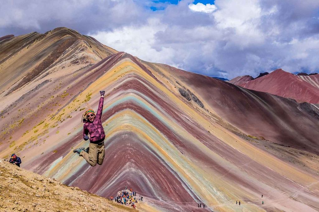 The Rainbow Mountain, Vinicunca, in Cusco, Peru