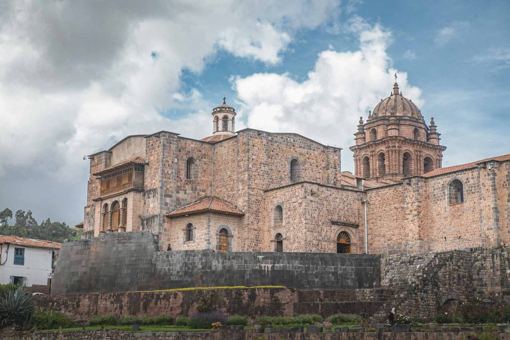 Qorikancha, the Temple of the Sun, in the historic center of Cusco
