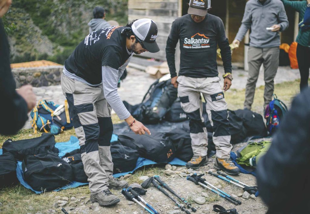 Rental Equipment for the Salkantay Trek