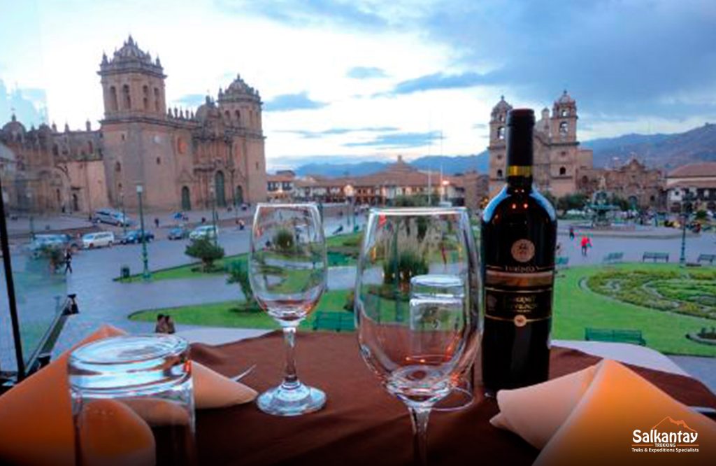 Restaurant in the Plaza de Armas, Cusco