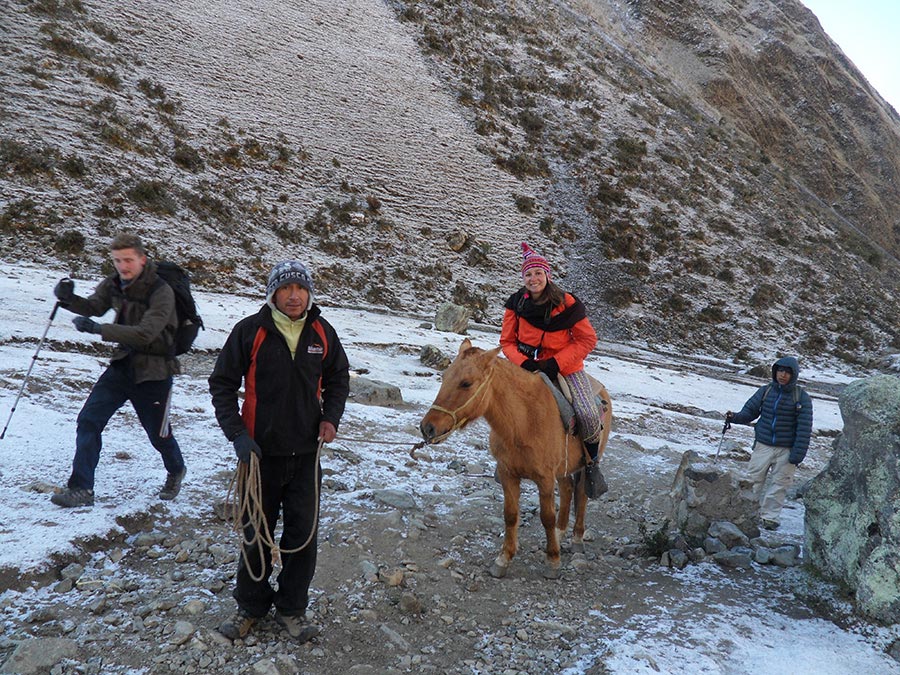 Our Horsemen on the Salkantay Route