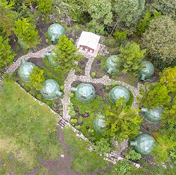 Jungle domes Peru Campsite