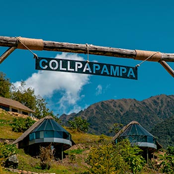 Mountain Sky Camp private camp in Collpapampa