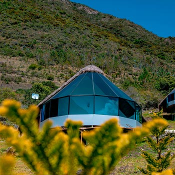 Private Camp Mountain Sky View