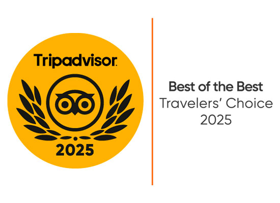 Trpadvisor: Best of the Best - Travelers' Choice 2025