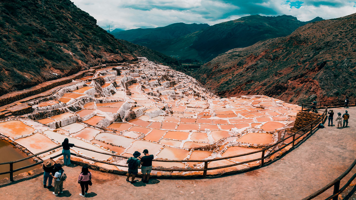 Visit the famous Maras Salt Mines