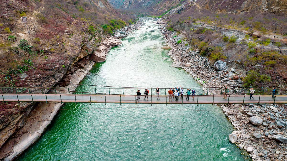The deepest part of the valley known as Playa Rosalinas (1,500 m / 4,921 ft).
