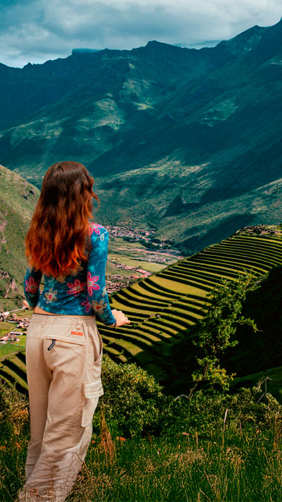 View of the Sacred Valley from Pisaq Viewpoint