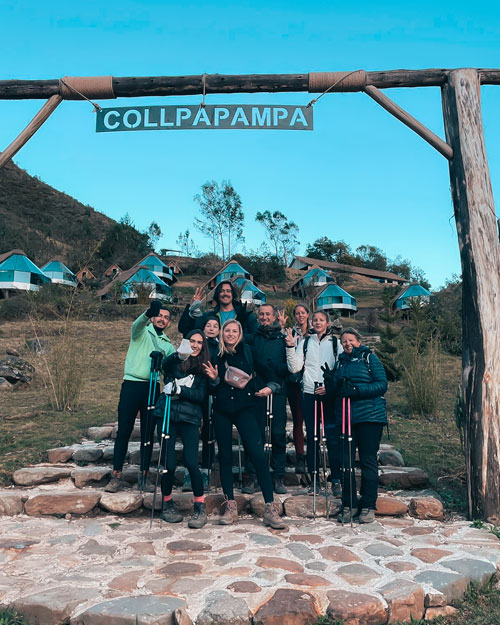 Angel Meza at Collpapampa Mountain Sky View
