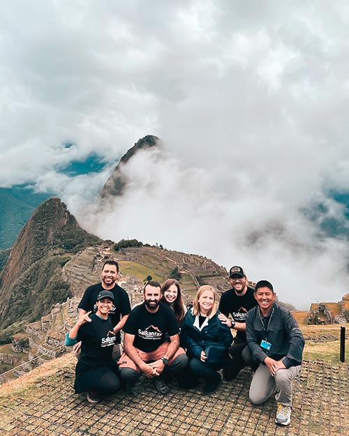 Carlos Baca at Machu Picchu