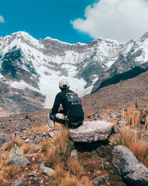 Carlos Ochante at Ausangate Mountain