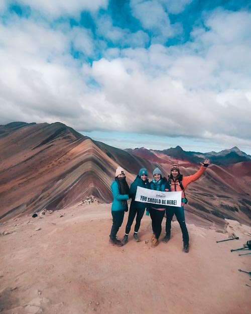Carlos Sotomayor at Rainbow Mountain