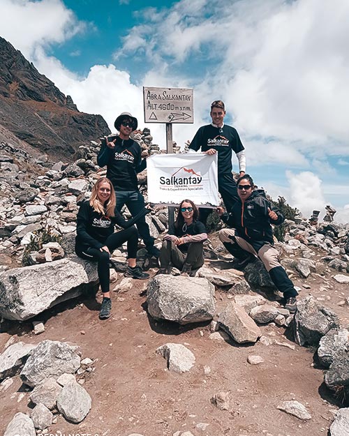 Franz Contreras at Salkantay Pass