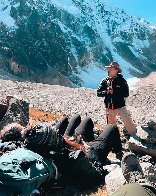 Fredy Zapata at Salkantay