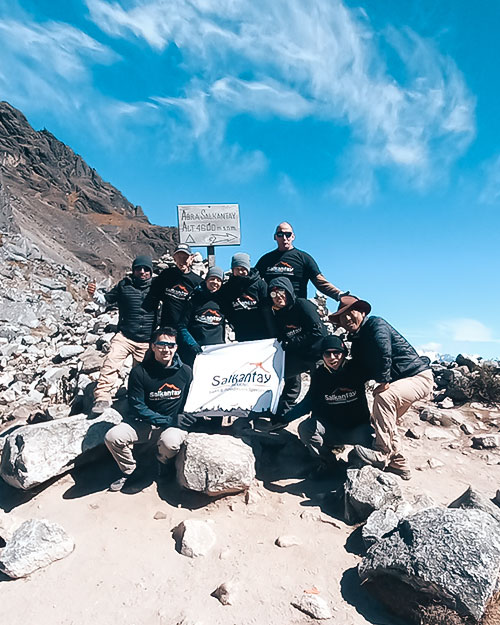 Fredy Zapata at Salkantay Pass