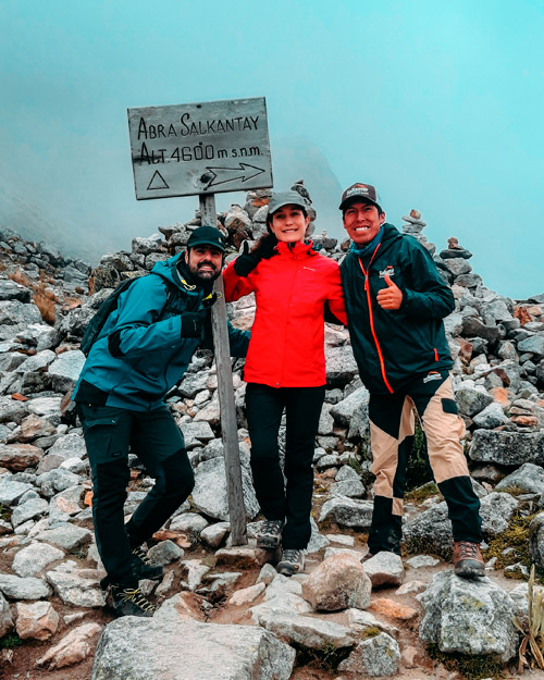 Jorge Quejía at Salkantay Pass