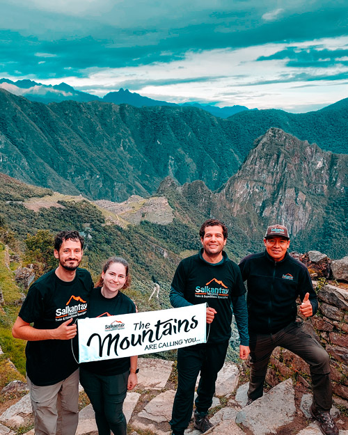 Juan Alcca at Sun Gate Machu Picchu