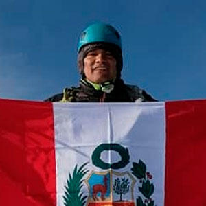 Juan Félix Apaza Yucra, tour guide in Peru