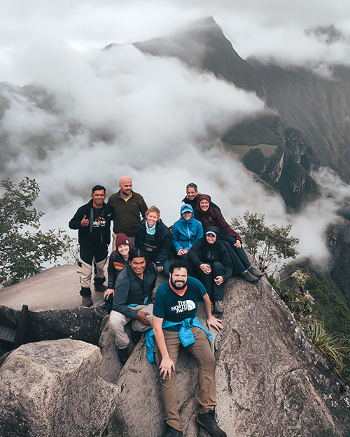 Juan Apaza at Huayna Picchu Mountain