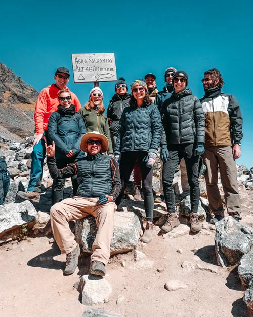 Pabel Pomalaza at Salkantay Pass