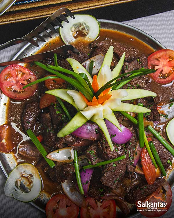 Meals during the trip - Lomo Saltado