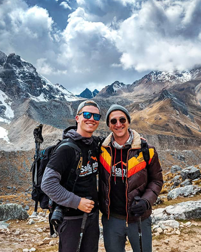 Hiking to Salkantay by @thehusbros